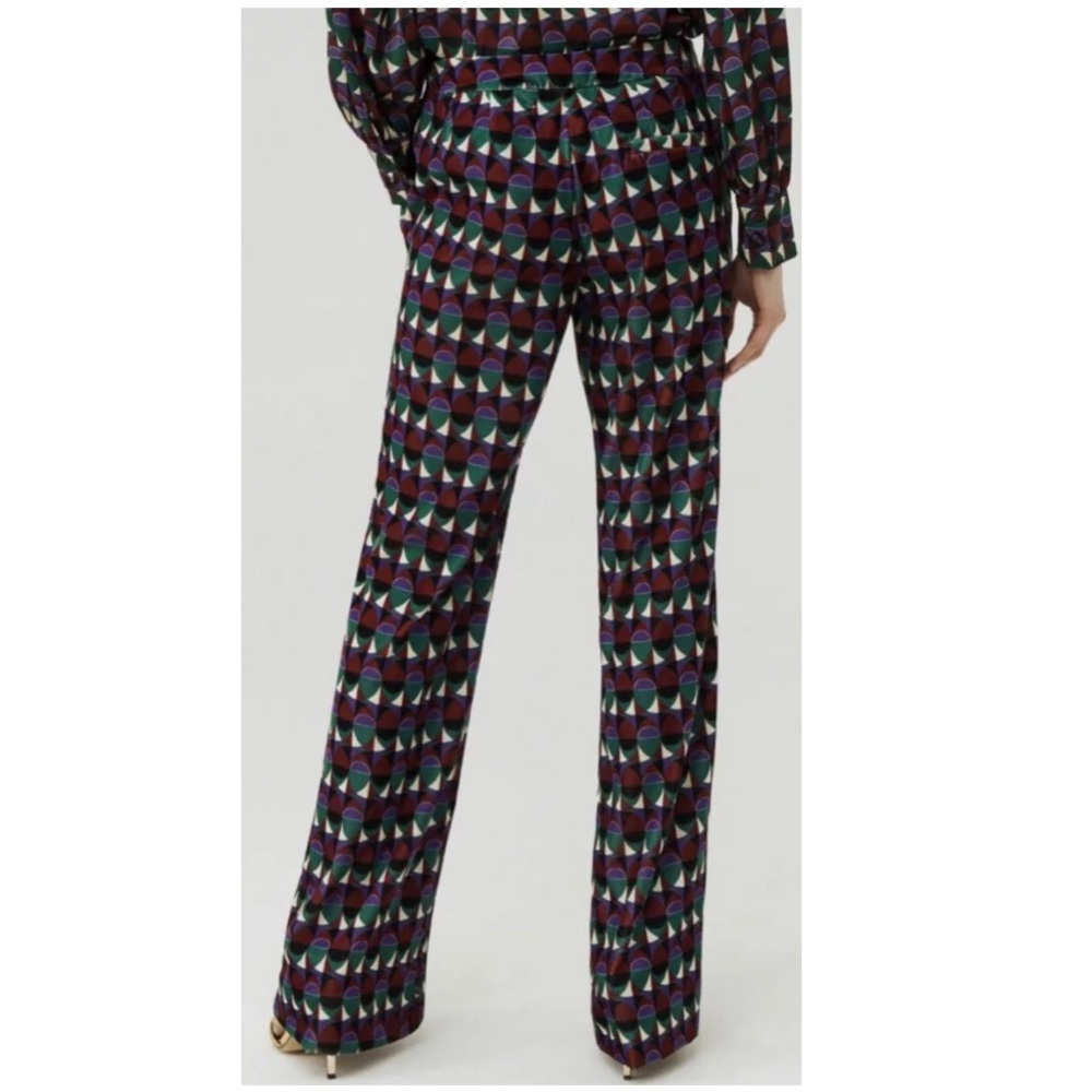 MARELLA Multicolor Geometric Trousers - Picture 2 of 11